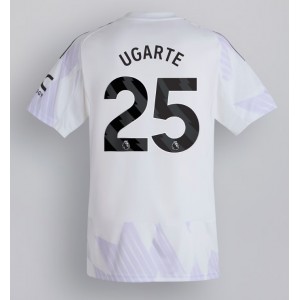 Fotbalové Dres Manchester United Manuel Ugarte #25 Venkovní Oblečení 2025-26 Krátký Rukáv